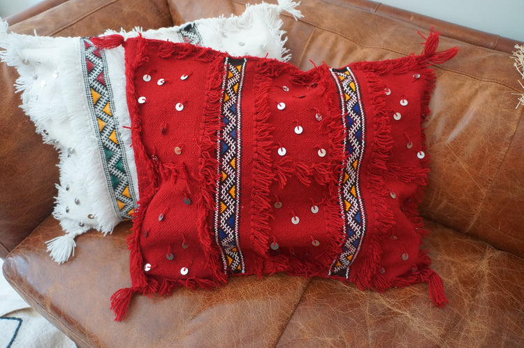 Parisa Handira Vintage Pillow Cover