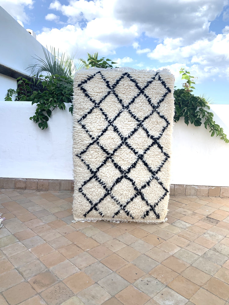 Beni Ourain Rug 3'3" x 2'1"