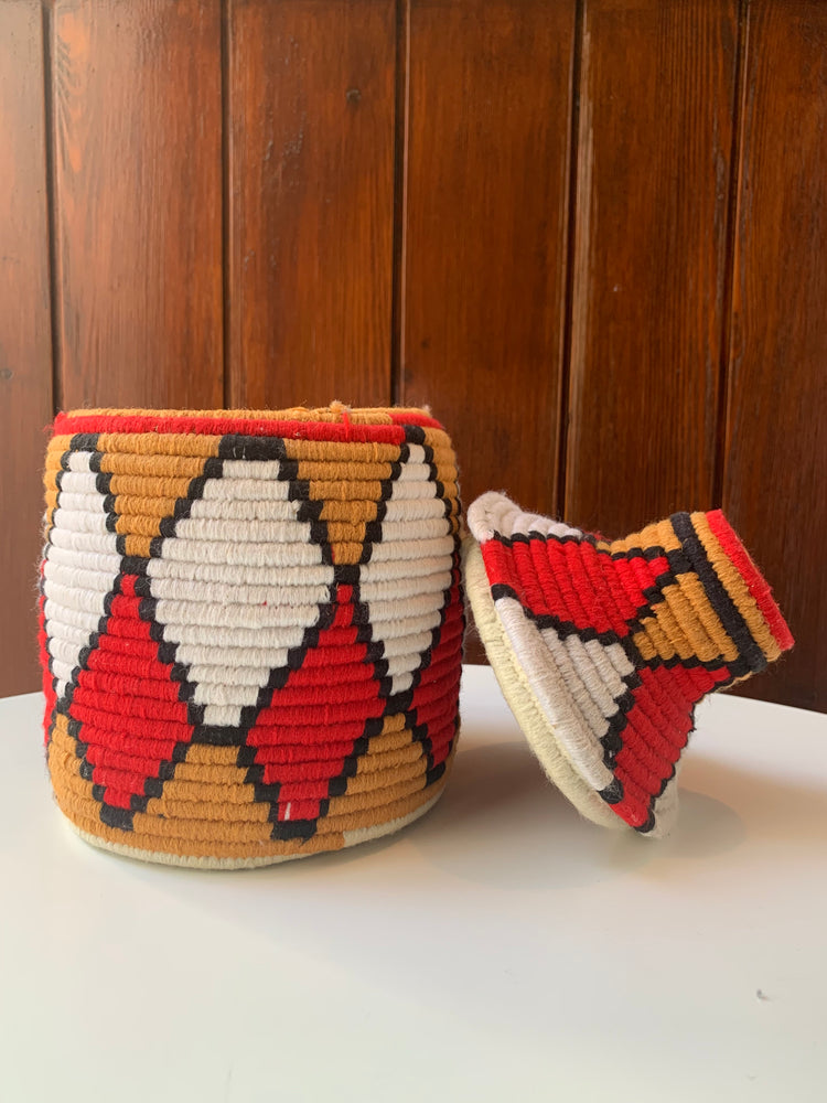 Mina Berber Wool Basket
