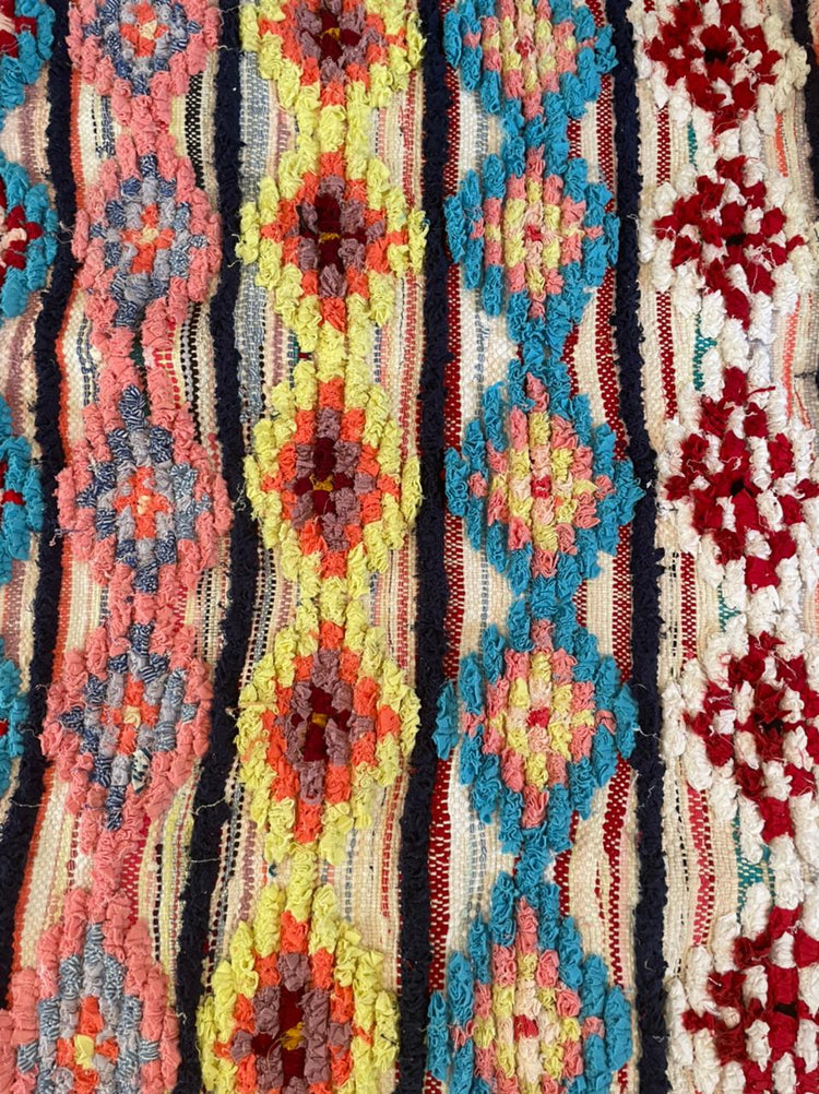 Randja Boucherouite Rug 7'5" x 3'7"